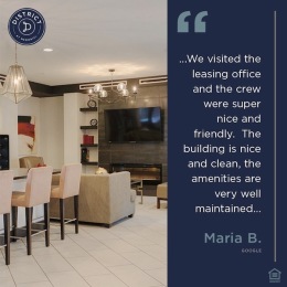 Interested in leasing your new home here at District at Memorial? Our leasing team is more than happy to help you find the perfect apartment home to suit your needs. Instagram post from @districtatmemorial on October 10, 2024 00:00:00am