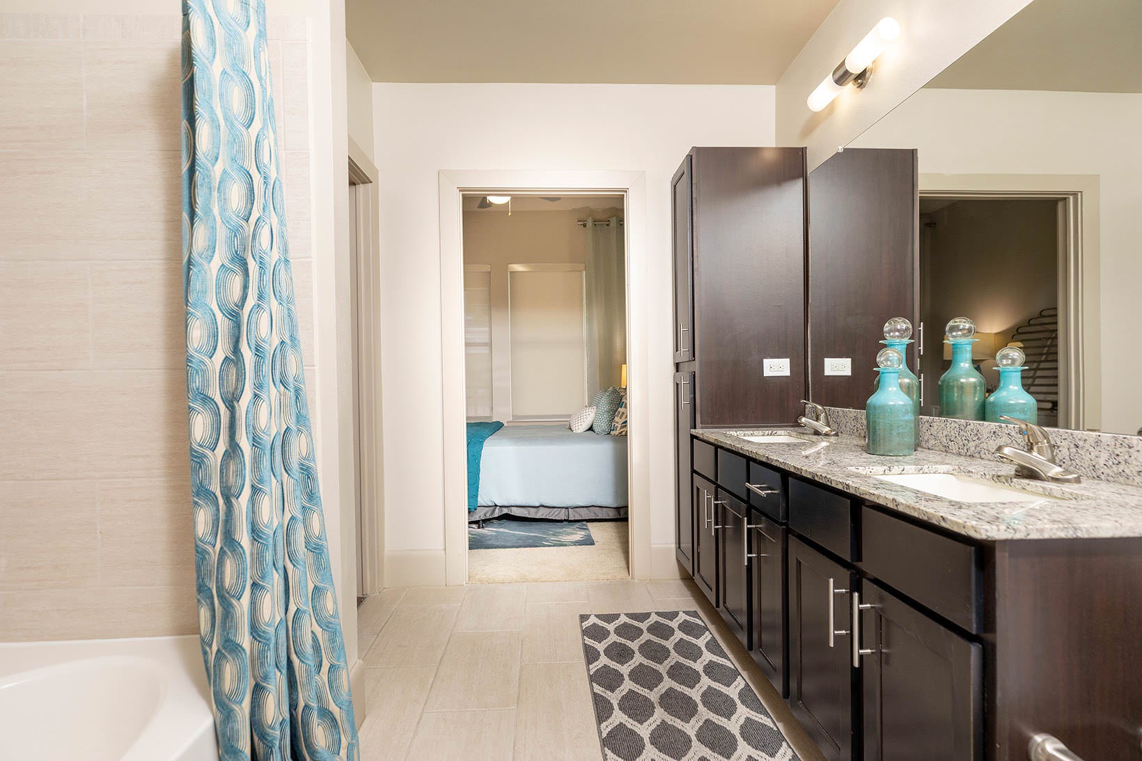 Bathroom bright bathroom