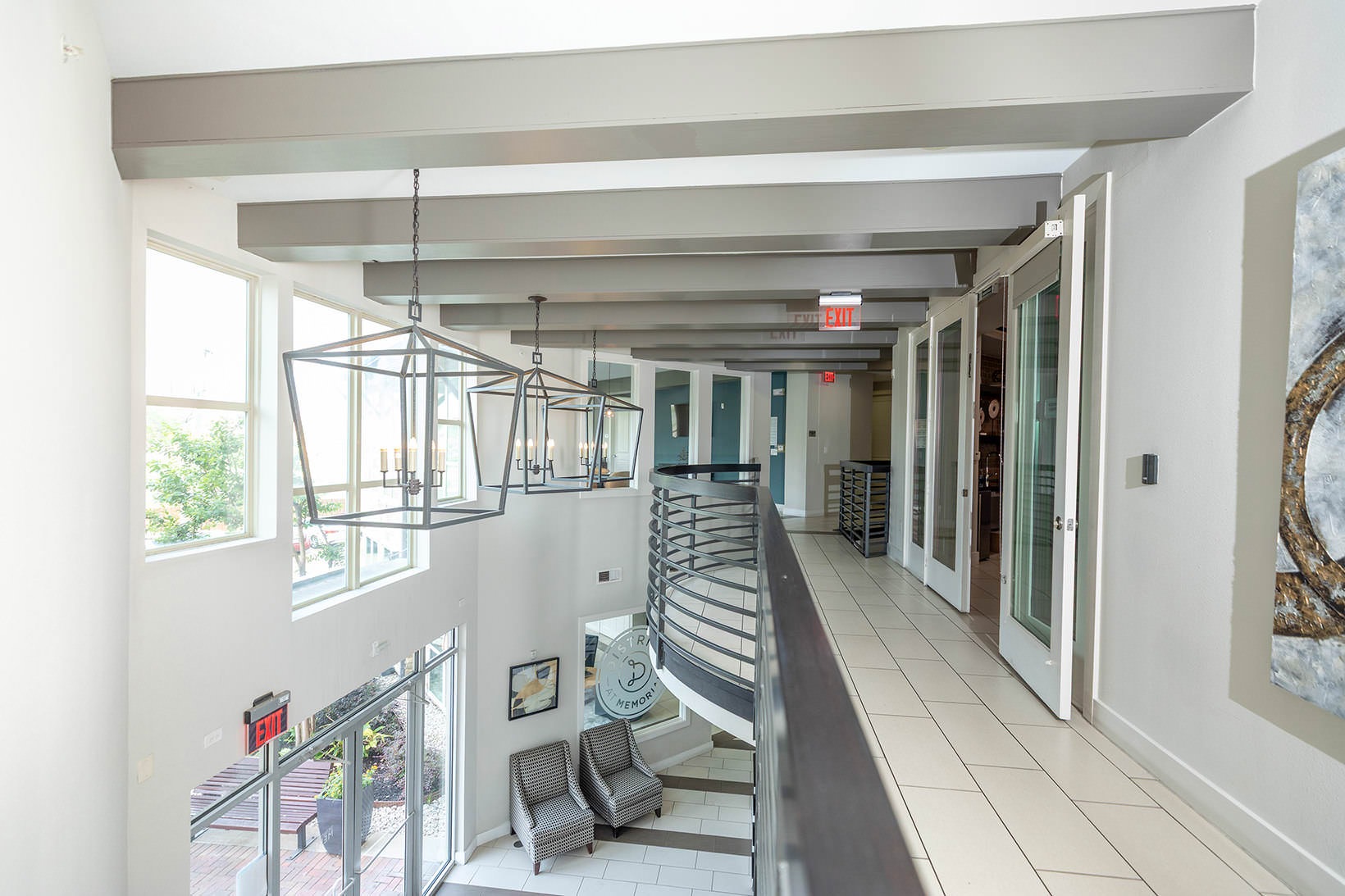 Clubhouse second floor clubhouse balcony