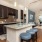 open kitchen with island