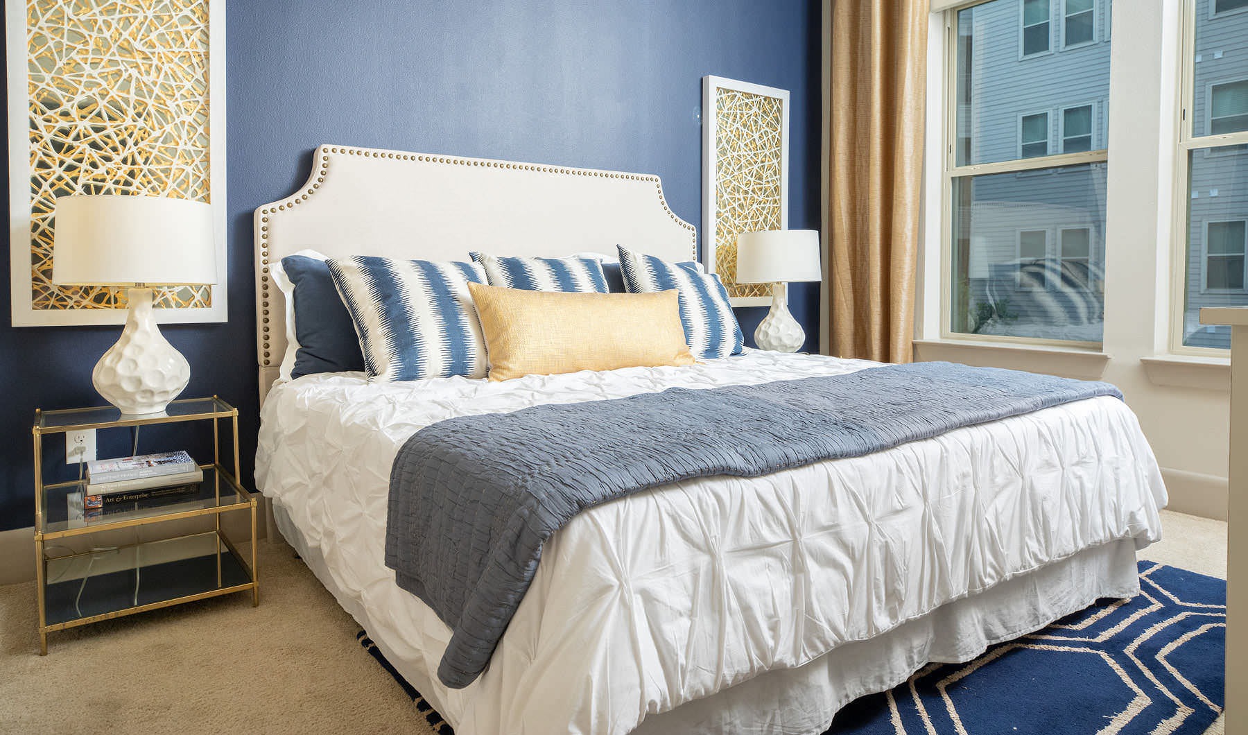 Luxury for a Lifetime well lit bedroom